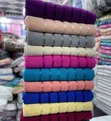 Large Super Collection Towels with Stripes - White - 2