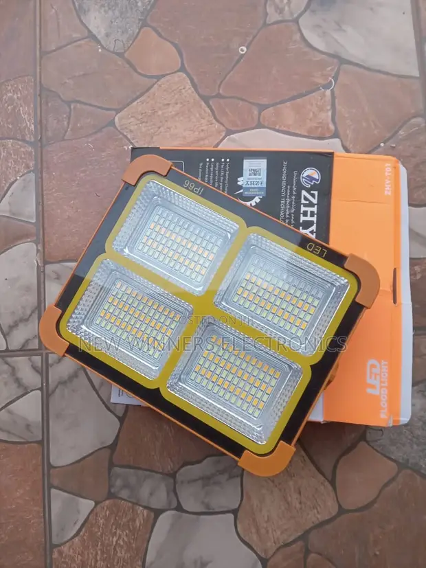 Rechargeable Solar and Electric Lamp - 1