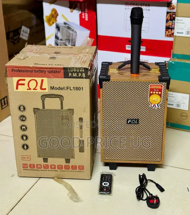 Fol FL1801 Professional Battery Speaker - 1