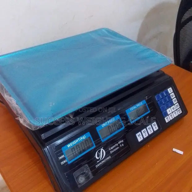 Retail Weighing Scale - 40kg Digital Platform Scale - 1