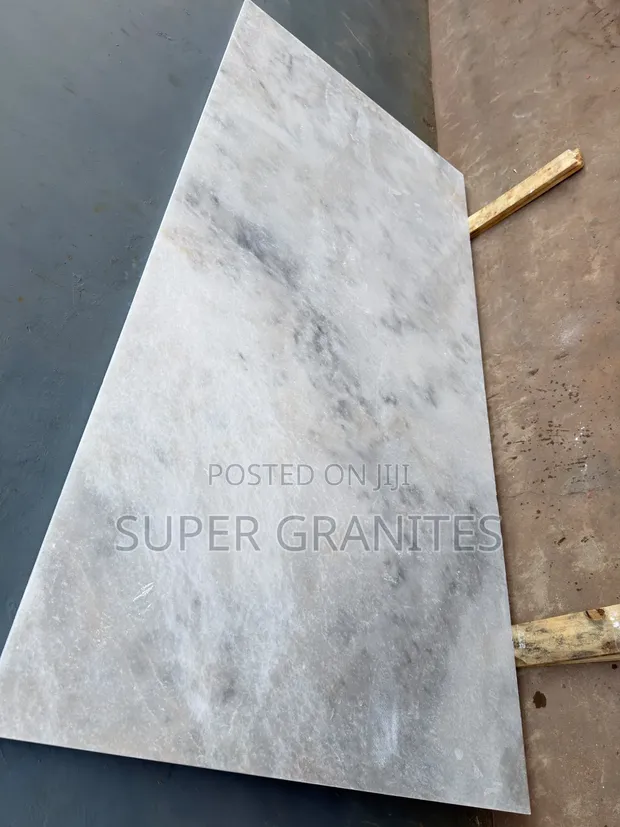 Wavy Gray Granite Tops - 1