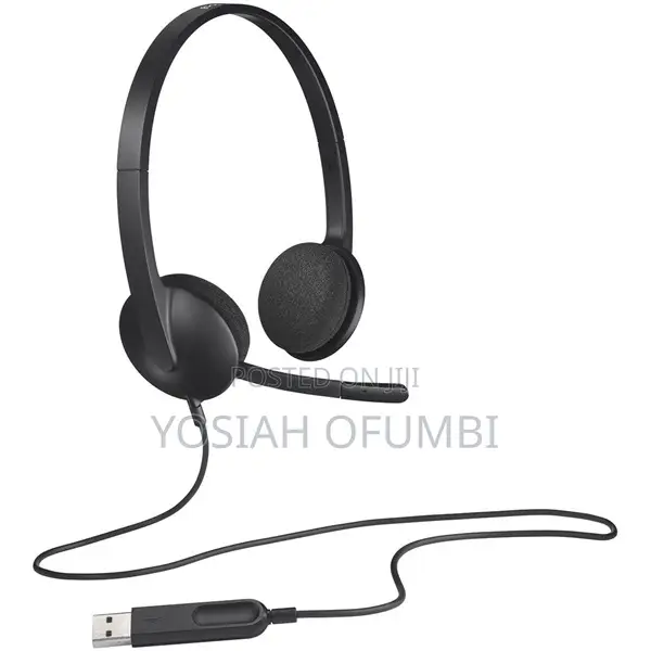 Logitech H340 Wired USB Headset with Noise-Cancelling Mic - 1