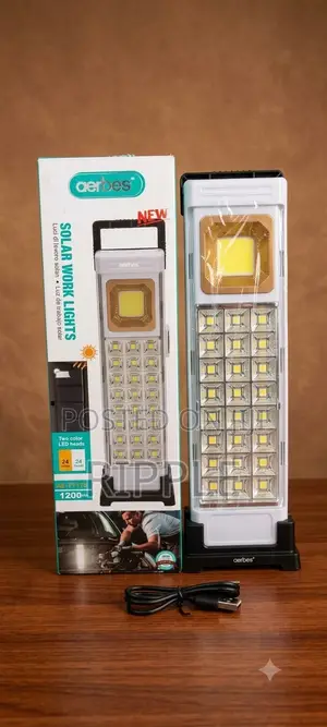 AERBES AB-TY175 Solar Rechargeable LED Work Light