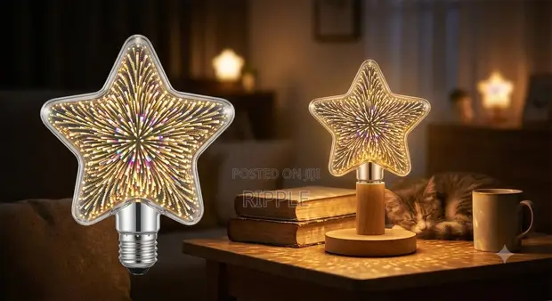 AERBES AB-QP68 5W 3D Fireworks LED Decorative Bulb E27 - 1