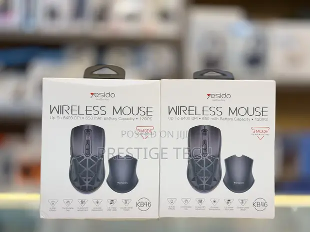 Yesido KB46 Rechargeable Wireless Mouse (Up to 6400 DPI) - 1