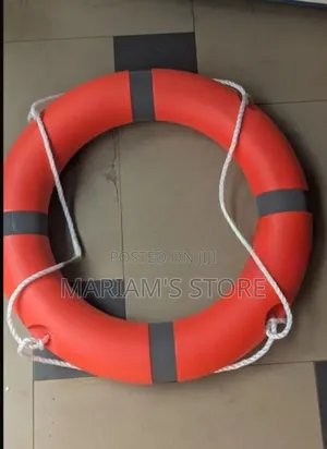 Buoy Ring with Hard Outer Shell and Reflective Tape