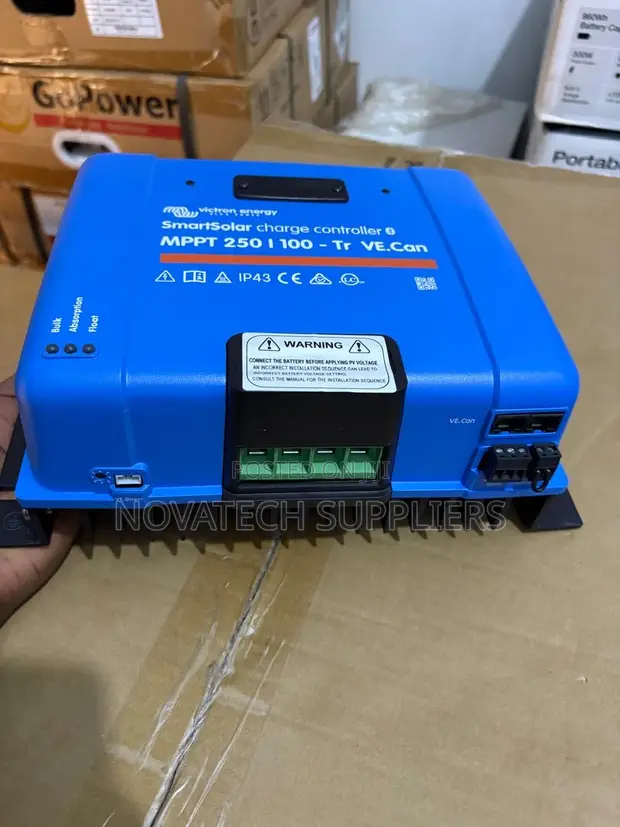 Victron SmartSolar MPPT 250/100-Tr VE.Can Charge Controller - 1