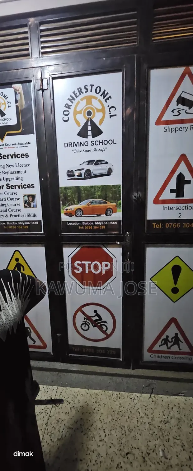 Door, Window, and Wall Sticker Branding - 1
