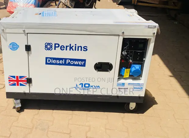 10kVA Perkins Super Silent Generator - UK Make - 1