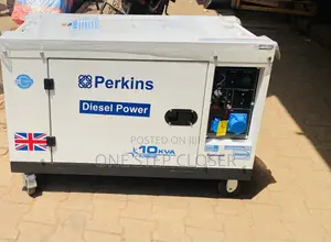 10kVA Perkins Super Silent Generator - UK Make