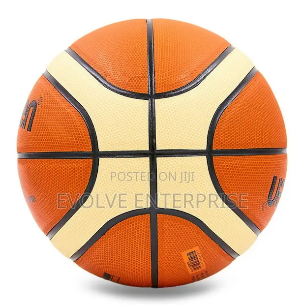 Molten BGM7X Basketball, Size 7, Orange-Beige - 1