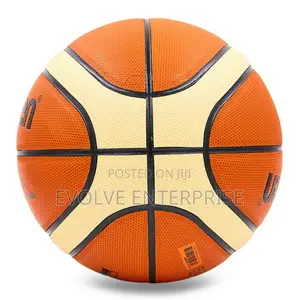 Molten BGM7X Basketball, Size 7, Orange-Beige