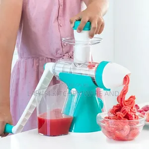 Manual 2-in-1 Fruit Vegetable Juicer & Ice Cream Maker