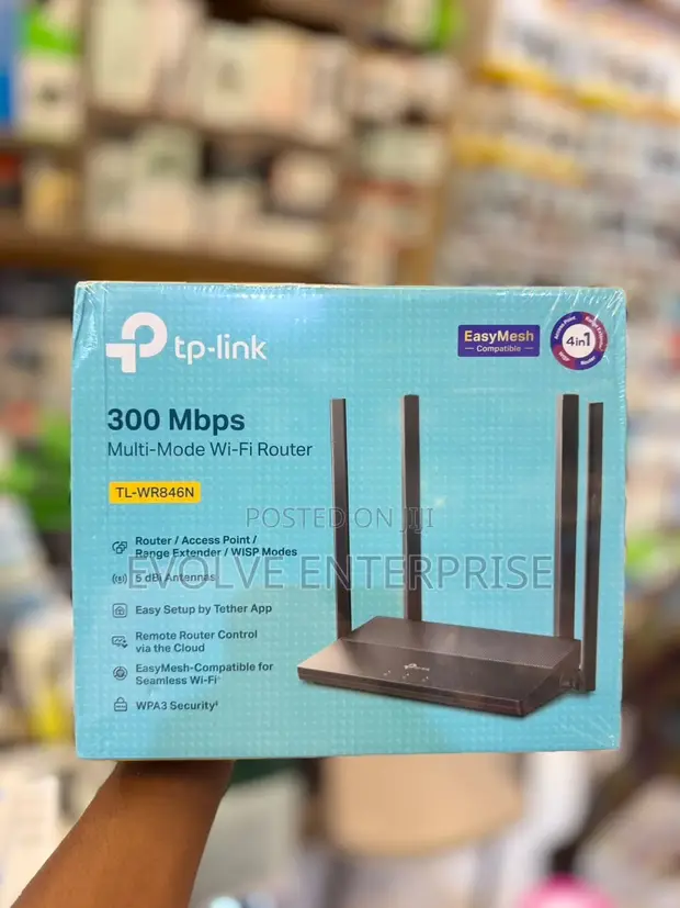 TP-Link TL-WR846N 300Mbps Multi-Mode WiFi Router - 1