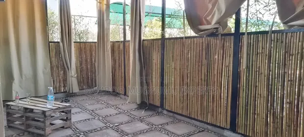 Bamboo Privacy Wing - 1