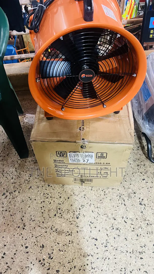 12-Inch Portable Exhaust Fan - 550W - 1