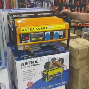 Astra Korea Generator 1.5kVA Gasoline, Recoil Start