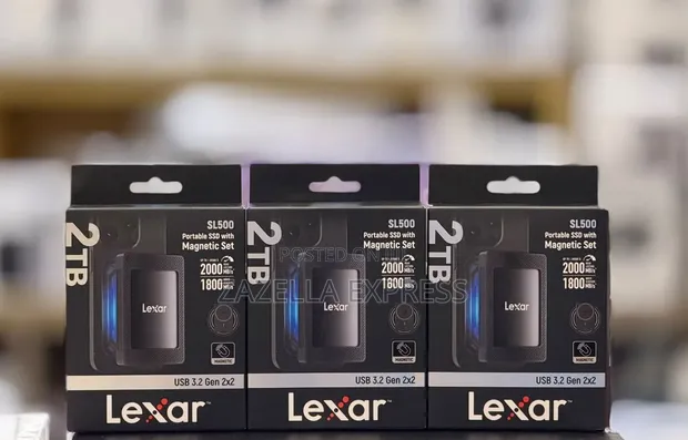 Lexar SL500 2TB Portable SSD (Up to 2000MB/s) - 1