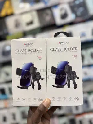 Yesido C256 Premium Tempered-Glass Car Phone Holder