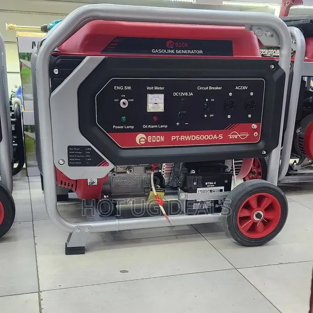 6kva Edon Gasoline Generator with Electric Key Start - 1
