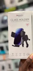 Yesido C256 Premium Tempered-Glass Gravity Car Phone Holder - 1