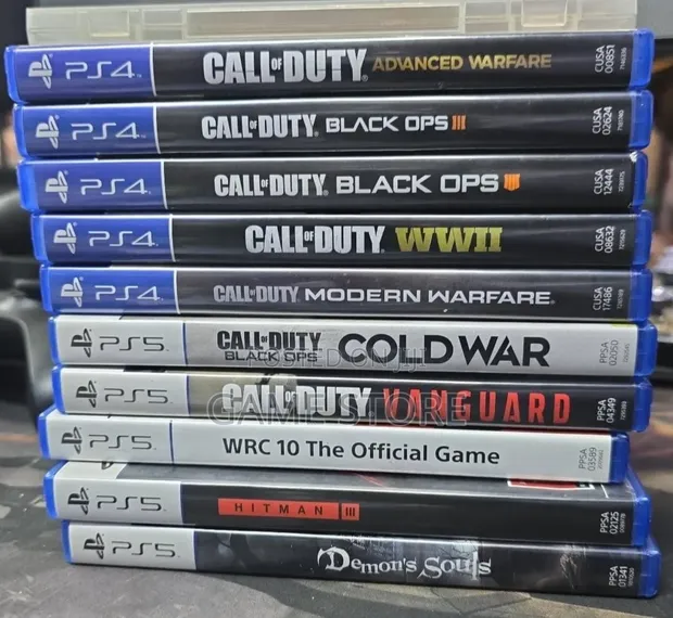 PS4 and PS5 Video Games on Disc - 1