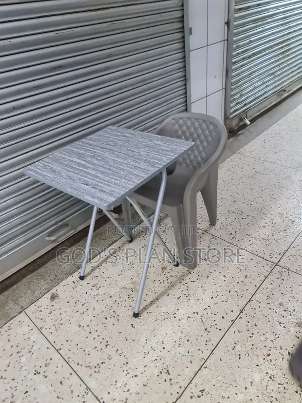 Comfortable Reading Chair and Table Set - 1