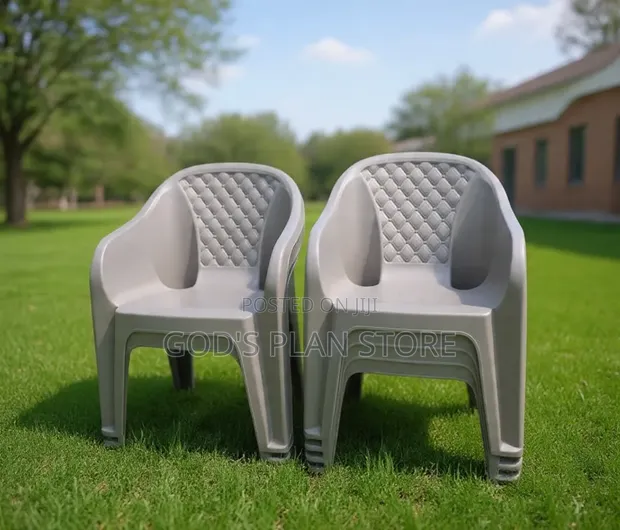 Tolix Outdoor Garden Plastic Chairs - 1