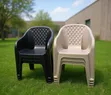 Tolix Outdoor Garden Plastic Chairs - 2