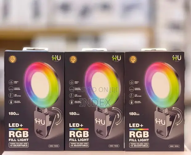 Hu Portable RGB LED Fill Light - 1