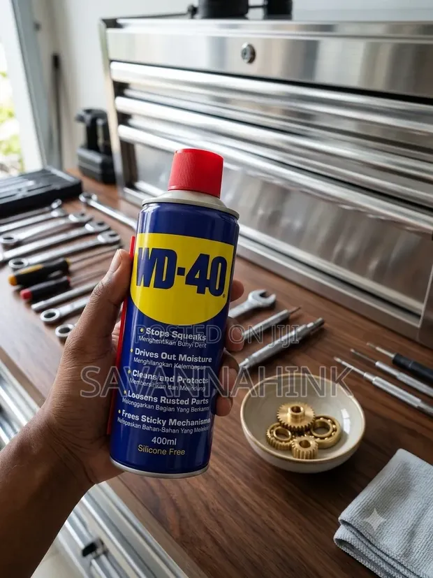 WD-40 Spray - Rust Cleaner & Lubricant - 1