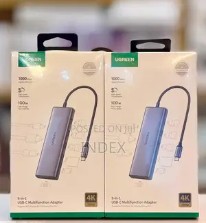 Ugreen 9-in-1 USB-C Hub with HDMI, VGA, RJ45