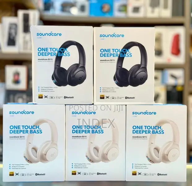 Soundcore Q11i Wireless Over-Ear Bluetooth Headphones by Anker - 1