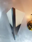 Elegant Triangular Wall Lights with Bulb Provision - 4