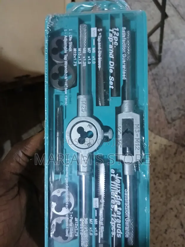 12-Piece Metric Tap and Die Set - 1
