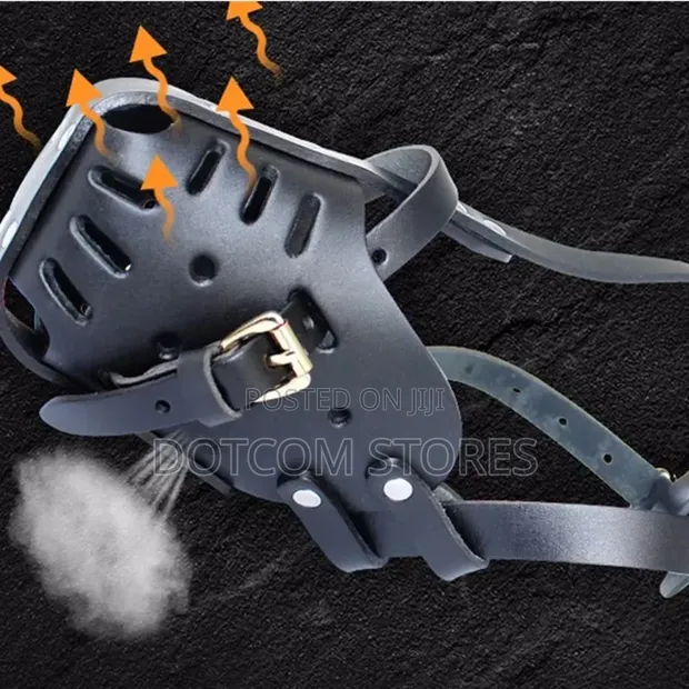 High-Quality Leather Dog Muzzle - 1