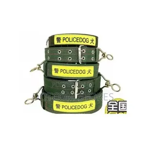 Heavy-Duty Nylon "Police Dog" Tactical Collar