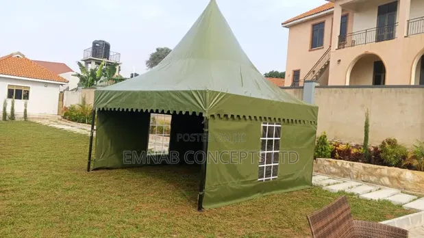 Brand New 50-Seater Tent in Green - 1