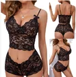Women's 2pc Lingerie Set with Adjustable Strap - 5