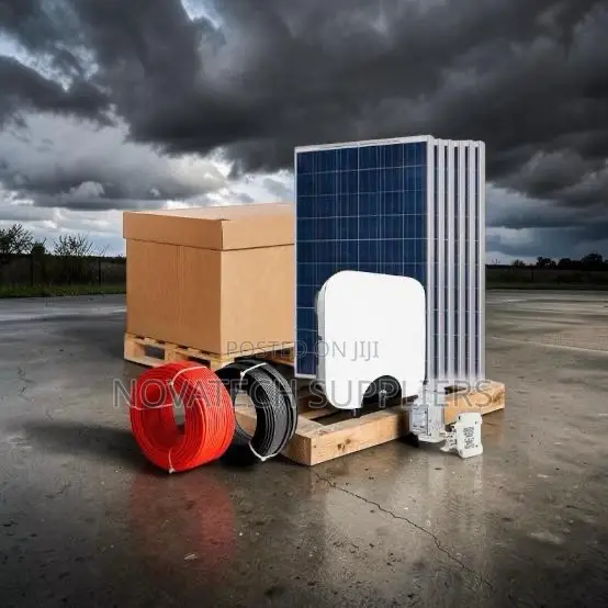 15kWh Lithium Hybrid Solar Energy Kit with 12x620W Mono Panels - 1