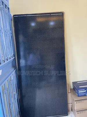 350W 24V Full Black Monocrystalline Solar Panel