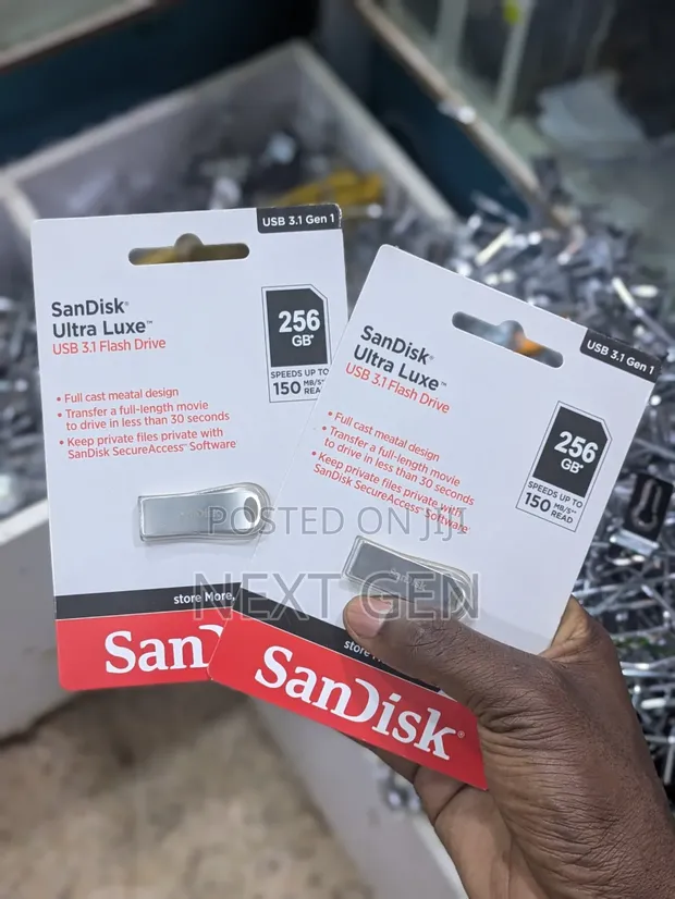 SanDisk Ultra Luxe 256GB USB 3.1 Flash Drive - 1