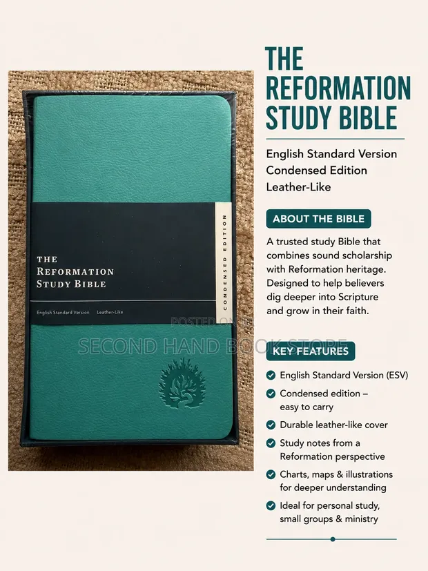 The Reformation Study Bible - Brand New - 1