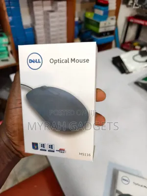 Dell MS116 Wired USB Optical Mouse