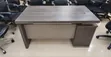 Executive Grey Brown Office Table - 2