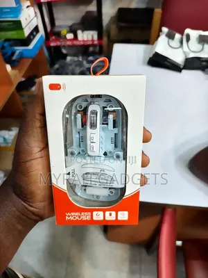 Rechargeable Wireless Mouse - Transparent