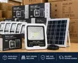 100W Solar Floodlight with Panel & Motion Sensor - 4