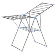 Metallic Cloth Drying Rack - Wall Mount Foldable - 3