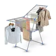 Metallic Cloth Drying Rack - Wall Mount Foldable - 4