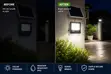300W Solar Floodlight with Panel - Outdoor Security - 2